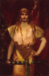 جوديث ، ربما كاليفورنيا. 1886. بواسطة جان جوزيف بنيامين كونستانت
