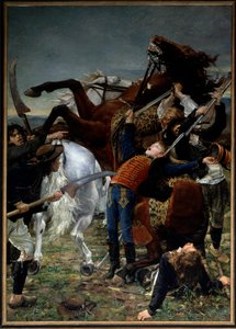 الثورة الفرنسية: "موت جوزيف بارا (1779-1793)" كان جوزيف بارا أو بارا (1780-1793) من أبناء الثورة الفرنسية الذين قاتلوا في فيندي من أجل الجمهورية. رسم جان جوزيف ويرس (1849-1927) 1883 صن. ٣،٥٠ × ٢،٥٠ م باريس ، متحف دورسيه