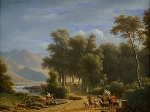 المناظر الطبيعية ، 1808 بواسطة جان جوزيف كزافييه بيدولد
