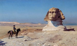 بونابرت أمام أبو الهول بواسطة جان ليون جيروم