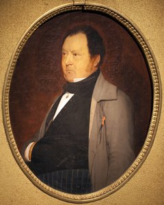 صورة للسيد لبلوند. رسم جان ليون جيروم (1824-1904) ، زيت على قماش ، حوالي 1844. الفن الفرنسي بواسطة جان ليون جيروم