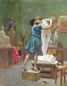 Pygmalion و Galatea بواسطة جان ليون جيروم