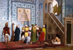 المسجد الأزرق ، 1878 بواسطة Jean Leon Gerome
