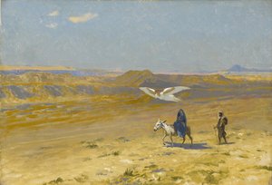 الرحلة إلى مصر ، 1890. بواسطة جان ليون جيروم