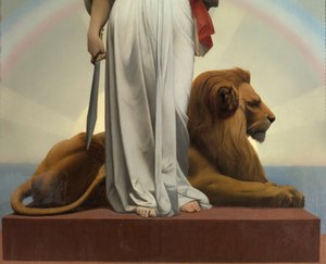 الجمهورية لجيروم جان ليون (1824 - 1904) (رمزية - 1848) ؛ مجلس مدينة ليلاس بواسطة جان ليون جيروم