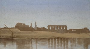 منظر للنيل في الأقصر ، 1857 بواسطة جان ليون جيروم