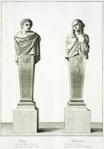 منحوتات تصور Perseus و Adromeda بواسطة Louis Lerambert في فرساي بواسطة جان ليبوتر