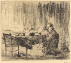 بعد الرؤية (اللوحة الثانية) بواسطة Jean Louis Forain