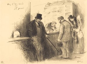 في Bailiff's بواسطة Jean Louis Forain