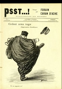 رسم جان لويس فوريان (1852-1931) في Psst ...! بواسطة جان لويس فورين