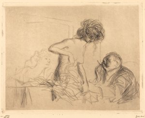 في غرفة خاصة (اللوحة الأولى) بواسطة Jean Louis Forain