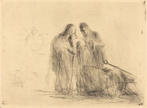 لورد ، المشلول (اللوحة الثانية) بواسطة Jean Louis Forain