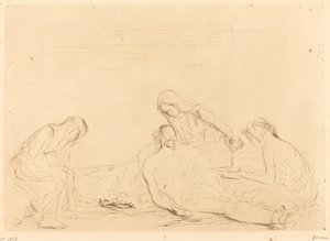 بيتا (اللوحة الثالثة) بواسطة Jean Louis Forain