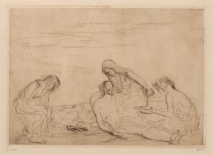 بيتا (اللوحة الثالثة) بواسطة Jean-Louis Forain