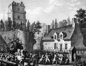 الثورة الفرنسية: قاد بيير فيكتور دي بيسنفال دي برونستات ، بارون دي بيسنفال (1721-1791) إلى بري كومت روبرت في 10 أغسطس