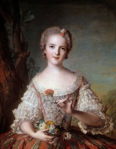 صورة مدام لويز من فرنسا (1737-1787) ابنة الملك لويس الخامس عشر لوحة بواسطة جان مارك (جان مارك) ناتير (1685-1766) 1748 الشمس 0،98x0،85 م بواسطة جان مارك ناتييه