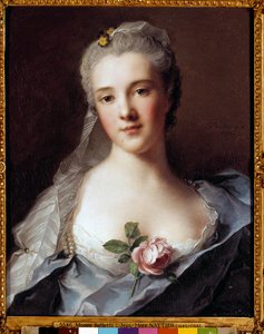صورة مانون باليتي (1740-1776) ، زوجة المهندس المعماري جان فرانسوا بلونديل (1705-1774) رسم جان مارك (جان مارك) ناتير (1685-1766) بواسطة جان مارك ناتييه