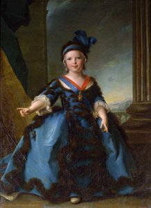 صورة للأمير لويس جوزيف كزافييه ، دوق بورغوندي 1751-1761 بواسطة جان مارك ناتييه