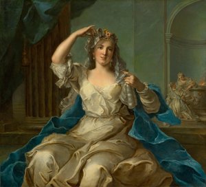 صورة لسيدة كعذراء فيستال 1759