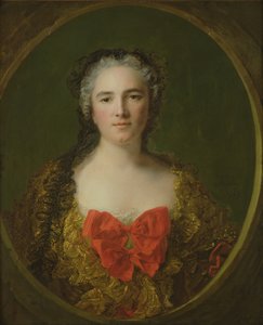 صورة يفترض أنها لويز إليزابيث دي لا تشاستر ، ماركيز دي دريكس-بريز ، 1749