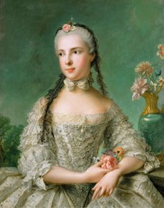 روكوكو: صورة للأميرة إيزابيلا دي بارما (1741-1763) ، أرشيدوقة النمسا بارا ناتير ، جان مارك (1685-1766) بواسطة جان مارك ناتييه