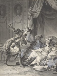 عندما كانوا هناك ، وصل العم ، كاليفورنيا. 1778. بواسطة جان ميشيل مورو