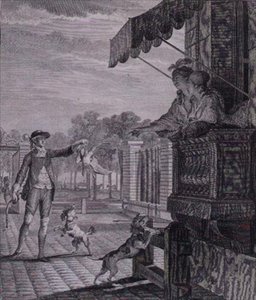 الرهان الناجح ، نقش Camligue (1785)