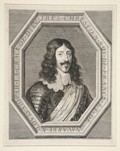 لويس الثالث عشر ، ملك فرنسا (1601-1643) بواسطة جان مورين