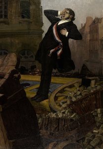 وفاة النائب ألفونس بودين في 3 ديسمبر 1851 ، 1902. بواسطة جان بول لورنس