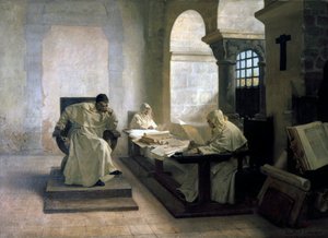 رجال محاكم التفتيش ، 1889. بواسطة جان بول لورنس