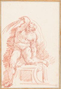 Ignudo من سقف كنيسة سيستين بواسطة Jean-Robert Ango