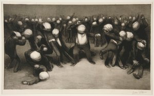 المكفوفين [أو] L.