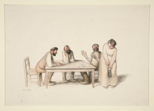 ثلاثة رجال ملتحين