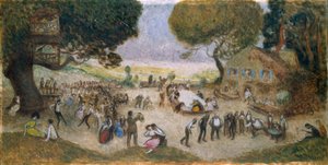 رسم تخطيطي لفندق فيل دي فيل دي باريس: احتفالية شامبريه، حوالي عام 1906 (قلم رصاص، زيت على خشب) بواسطة Jean Veber