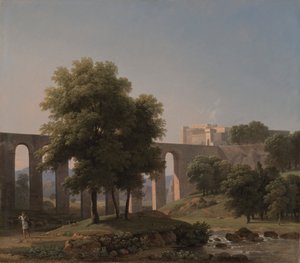 قناة بالقرب من قلعة ، 1807. بواسطة جان فيكتور بيرتين