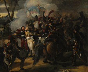 لوحة موت الجنرال كولبير، 1809-1809 (زيت على قماش)