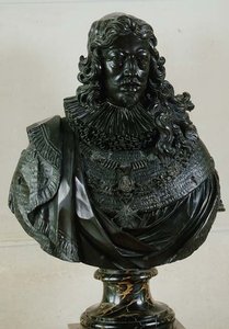 لويس الثالث عشر (1601-43) (برونزي) بواسطة جان وارين