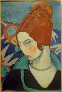 بورتريه ذاتي ، 1916 بواسطة جان هيبوتيرن