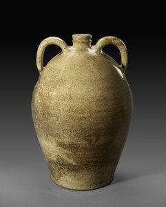 إبريق ، ج. 1850 (خزف حجري مزجج قلوي) بواسطة جيفرسون س. ناش الفخار