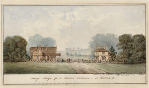 Design for the Lodges in Edensor in Chatsworth Park