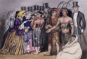 لقاء الزولوس في لندن ، 1853 بواسطة جميما بلاكبيرن