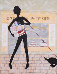 Boulangier Patissier ، 2009 (أكريليك على قماش)
