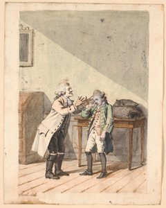 مشهد من فيلم "De Vonner og de Vanner" للمخرج PA Heiberg. بواسطة Jens Juel