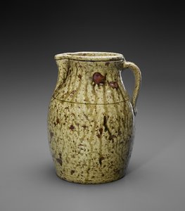 إبريق ، ج. 1868-1900 (خزف حجري مزجج قلوي) بواسطة إرميا س. (أترو) هوغ