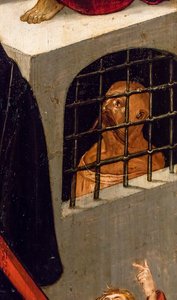 Ecce Homo، حوالي عام 1515 (تمبراً وزيت على خشب الصنوبر)