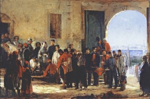 حرب القرم: الممرضة فلورنس نايتنجيل في مستشفى سكوتاري في تركيا ، 1856