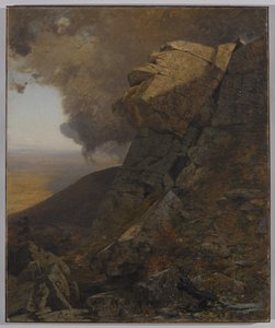 جرف في Kaatskills ، c.1863