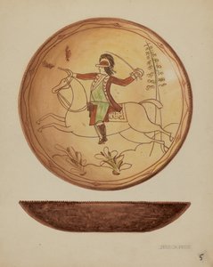 وداعا. لوحة الفطيرة الألمانية ، ج .1937. بواسطة جيسيكا برايس