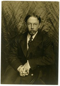 ايرفينغ ويلز ، 1906 (صورة من الجيلاتين الفضي)