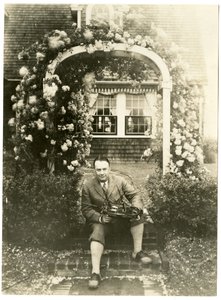 جوزيف سي لينكولن ، c.1920-28 (صورة فضية جيلاتينية) بواسطة جيسي تاربوكس بيلز